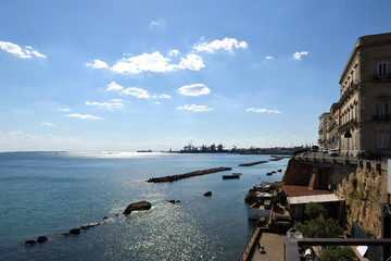 Taranto, Italy, in the South, the Ionian Sea