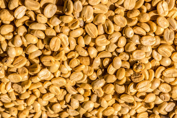 coffee beans, close up