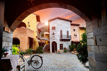 Old Italian village style building.
