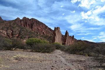 Bolive Tupiza view puerta diablo