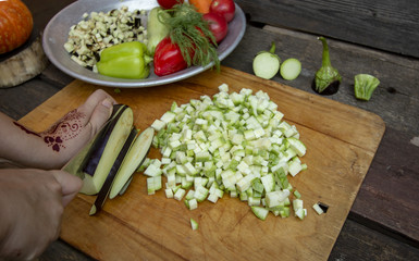 Приготовление рагу 