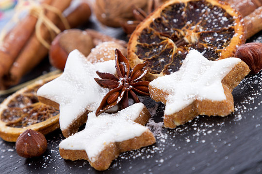 Zimtsterne Weihnachtsgeb&auml;ck
