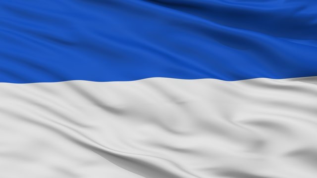Stadtlohn City Flag, Country Germany, Closeup View