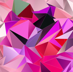 Triangular 3d, modern background