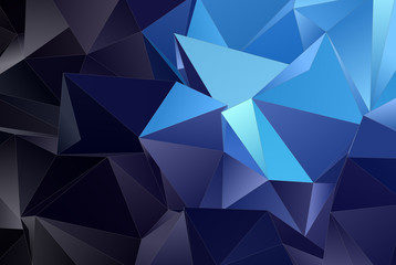 Triangular 3d, modern background