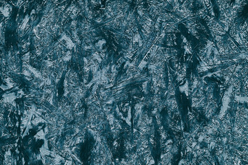 Blue OSB texture as frost surface - dark grunge background