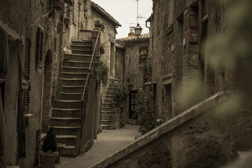 Tuscany stone stairs