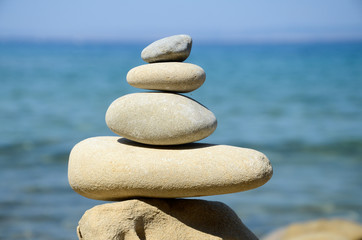 Fototapeta na wymiar Balance, Steine, Ausgeglichen