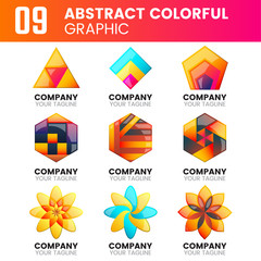 Modern Minimal Vector Logo for banner