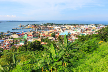 Tacloban City, Leyte, Philippines - June 13, 2018: View On Tacloban City From Calvary Hill