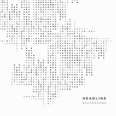 Vector halftone dots. Halftone background.