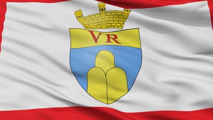 Victoria City Flag, Country Malta, Gozo Island, Closeup View