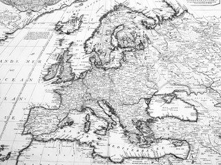 古地図　ヨーロッパ