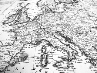 古地図　ヨーロッパ