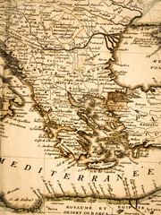 古地図　ギリシャ