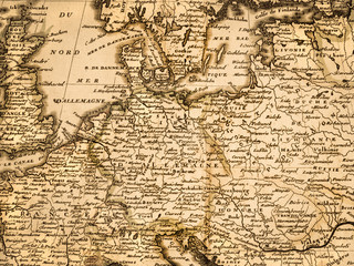 古地図　ヨーロッパ
