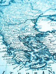 古地図　バルカン半島