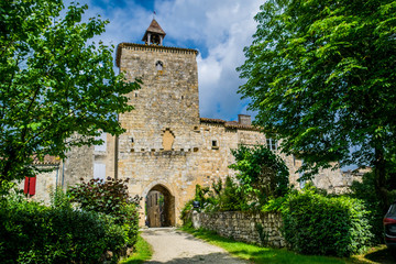 Fototapeta na wymiar Fourcès, Gers, Occitanie, France.