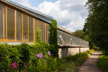Greenhouse in the Botanical garden