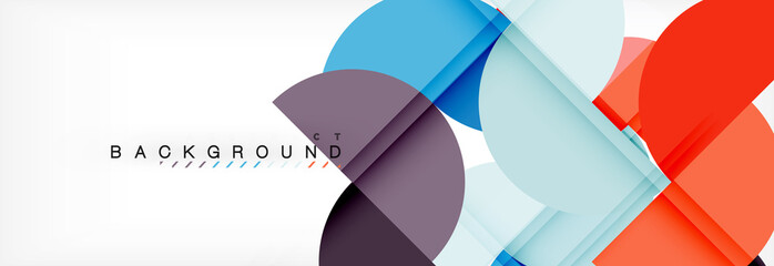 Semi circle abstract background, modern geometric pattern design. Business or technology presentation design template, brochure or flyer pattern, or geometric web banner