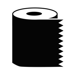 paper towel icon on white background. Napkin Roll sign. flat style. paper towel for your web site design, logo, app, UI.