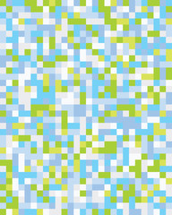 Square geometric abstract seamless pattern. Ornament texture or mosaic design backdrop tile template