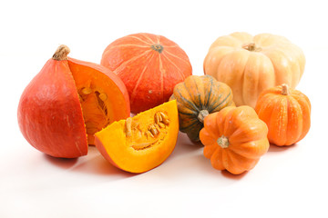 selection of pumpkin