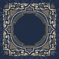Ornate decorative vintage design
