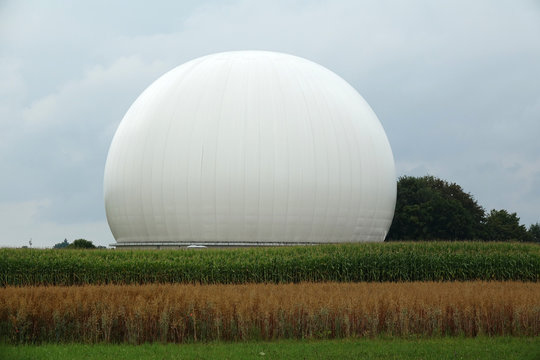 Radom an der Erdfunkstelle Raisting