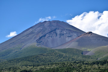 Mt. Fuji in the summer