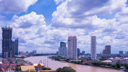 Fototapeta na wymiar Overview of Bangkok
