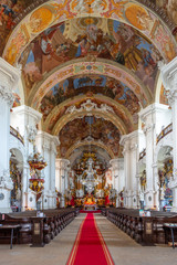 Fototapeta na wymiar Abbey in Krzeszow - Lower Silesia, Poland