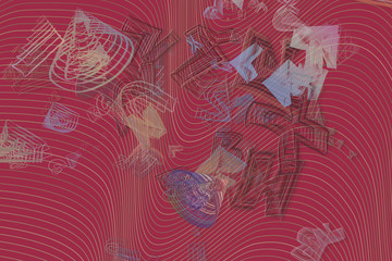 Abstract, decorative, illustrations, pattern for design texture & background.