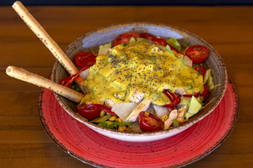 Curry chicken salad