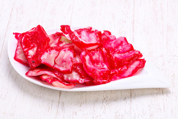 Traditional fermented cabbage