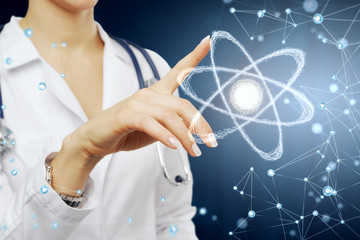 Innovation and medicine concept