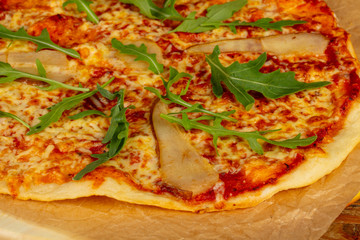 Tasty fruit pizza