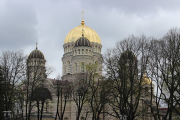 orthodox church in riga, latvia