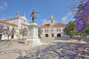 Historic Town Hall building at Republic Square- Aveiro, Portugal