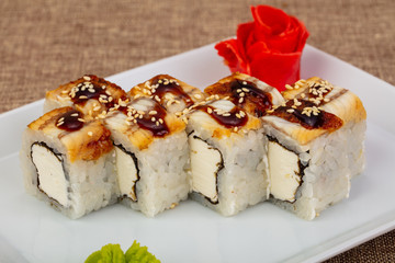 Japanese eel roll