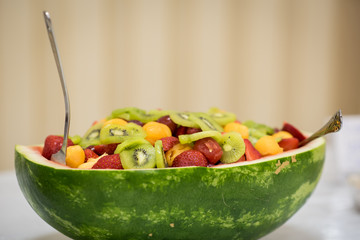 Watermelon Fruit Salad 