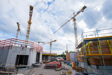 Bauvorhaben / Baustelle - Neubau Wohnbau