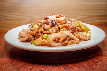 BBQ Baby Octopus