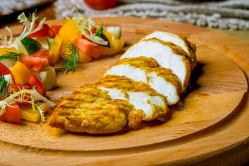 Grilled chicken Breasts
