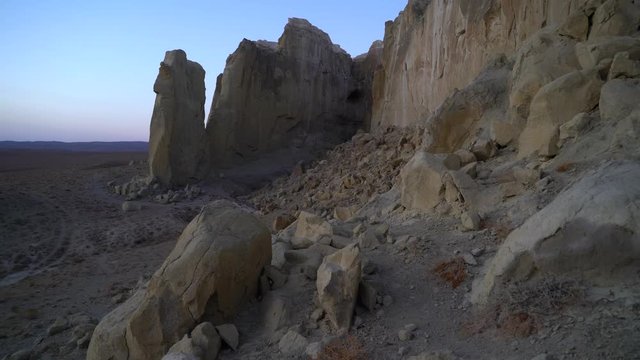 rocks in the desert
