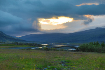 Midnight Sun Sunset Farm