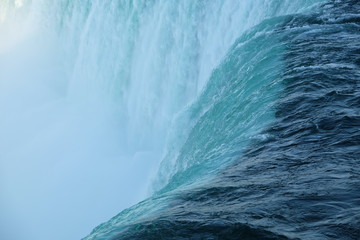 Close Up View of Niagara Falls