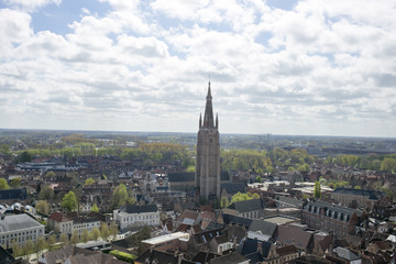 Fototapeta premium bruges landscape