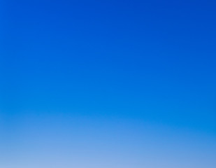 blue sky background. sunrise