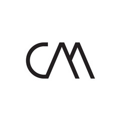 CM logo letter design